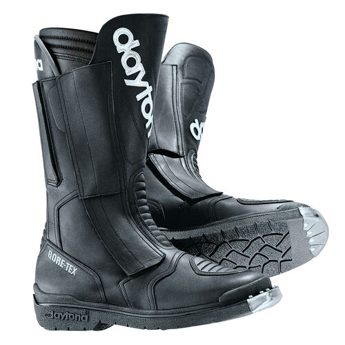 Motorrad Schuhe & Stiefel Tourer Daytona Boots Trans Open GTX Stiefel Schwarz