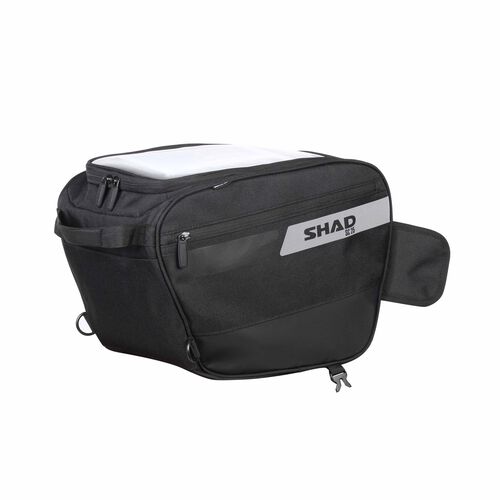 Motorcycle Tank Bags - Straps Shad Scooter Bag Footwell Bag SC25 25 liters   Black