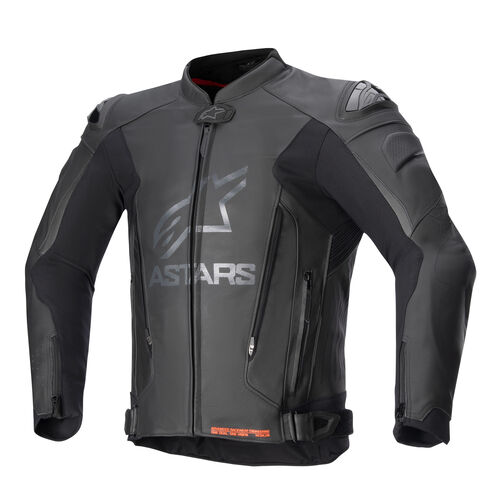 Hommes Vestes de moto en cuir Alpinestars GP Plus V4 Veste en cuir Noir