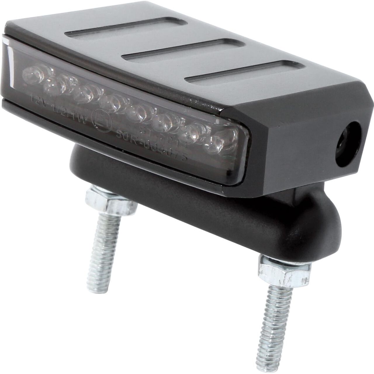 Shin Yo LED Rücklicht MILES Ø72mm mit Kennzeichenhalter schwarz