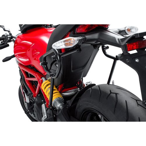 Side Carriers & Bag Holders SW-MOTECH side pockets carrier SLC left HTA.22.886.10000 for Ducati Orange