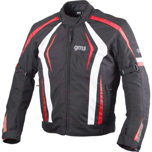 Vestes de moto en textile GMS Pace Sportblouson Rouge