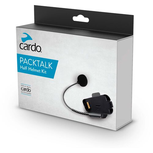 Appareils de communication Cardo Packtalk Bold & Black half Helmet Kit Neutre