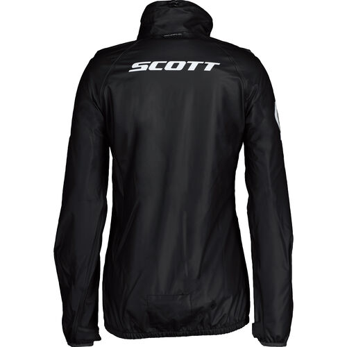 Motorcycle Rainwear Scott W's Ergonomic Pro DP Ladies Rain Jacket Black