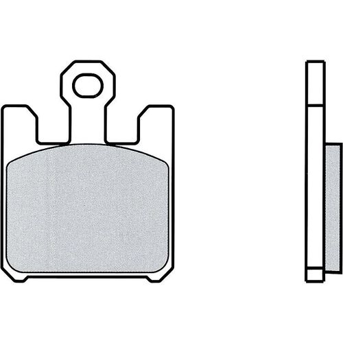 Motorcycle Brake Pads Brembo brake pads sintered metal 07SU26.SA  38,7x49,2x7,9mm Black