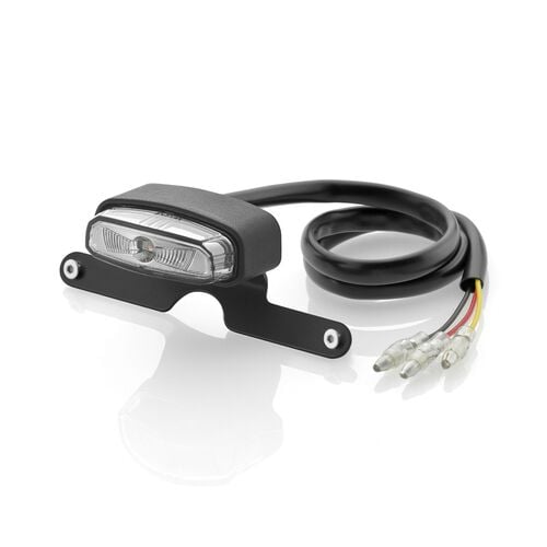 Feux arrière & réflecteurs de moto Rizoma LED taillight with license plate light EE130B Noir