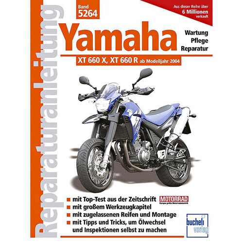 Instructions de réparation pour moto Motorbuch-Verlag Manuel de réparation Yamaha Bucheli Neutre