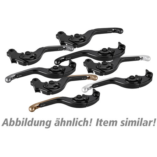 Motorcycle Brake Levers Rizoma brake lever adjustable/variable widths right LBX207Z bronze