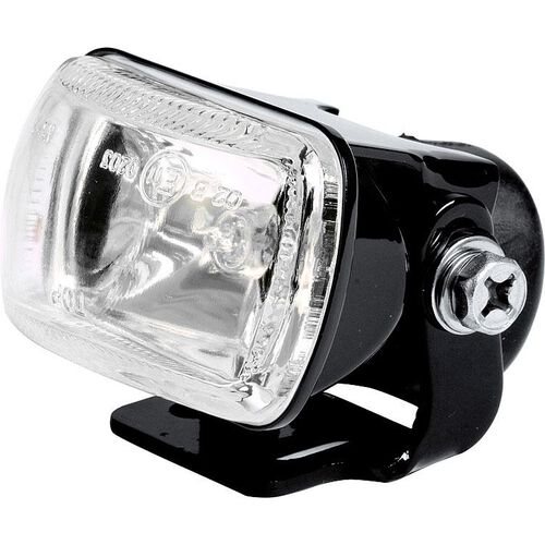 Motorcycle Headlights & Lamp Holders Shin Yo fog light H3 Micro rectangular black Blue