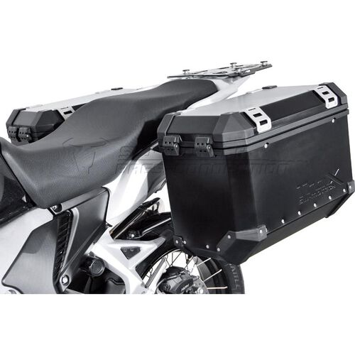 Supports latéraux & supports de sacoches SW-MOTECH QUICK-LOCK EVO valise porteur pour Honda VFR 1200 X Crosstou Noir