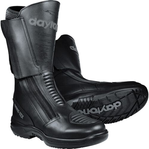 Motorrad Schuhe & Stiefel Tourer Daytona Boots Traveller GTX Schwarz