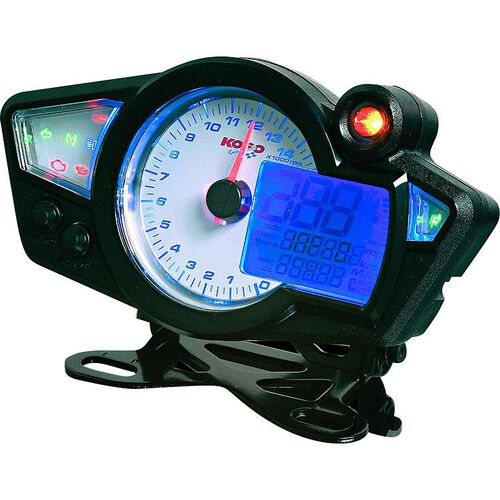 Instruments & montres Koso Cockpit GP-Style RX1N+ -15000 U/min Noir
