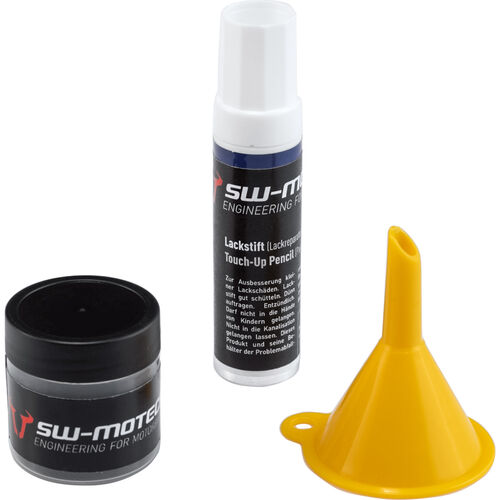 Motorcycle Paints & Lacquers SW-MOTECH lack repair set flat black Orange