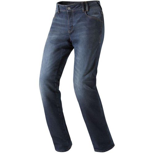 Pantalons de moto en textile REV'IT! Rockefeller Jeans Bleu