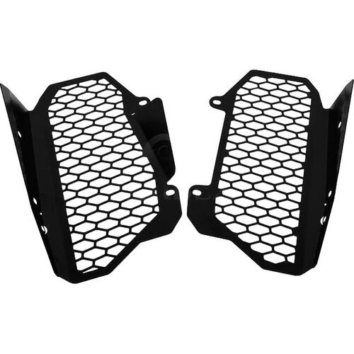 Motorcycle Covers Zieger radiator cover Pro pair 1872 for Honda CRF 1000 Africa Twin Neutral