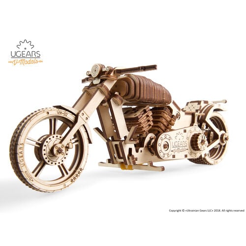 Motorcycle Models Ugears motorcycle VM-02