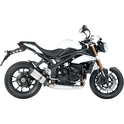 Motorcycle Exhausts & Rear Silencer MIVV Suono exhaust silver T.012.L7 for Speed Triple 2011-2015