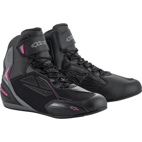 Chaussures et bottes de moto Sport Alpinestars Stella Faster 3 Drystar femme chaussure Rouge