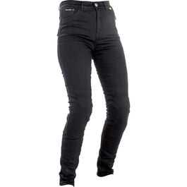 Hosen Richa Jeggings Damen Textilhose kurz Schwarz