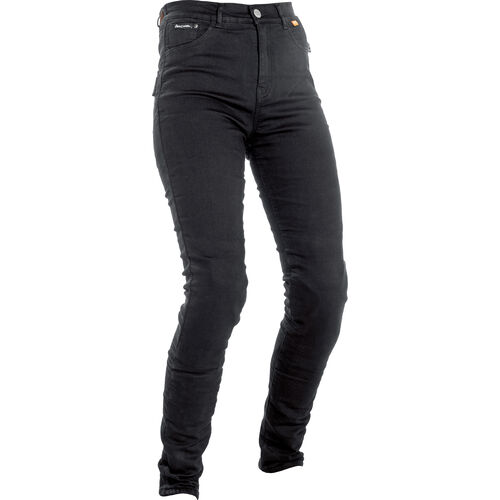 Hosen Richa Jeggings Damen Textilhose kurz Schwarz