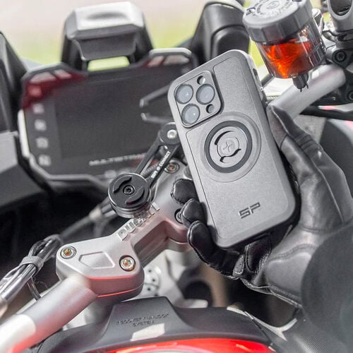 Motorrad Navi- & Smartphonehalter SP Connect Phone Case Xtreme Handyschale SPC+ für iPhone 13 Pro Neutral