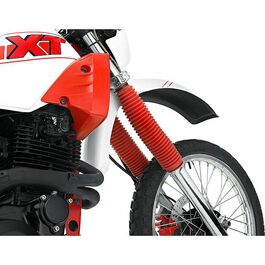 Fourches de moto Ariete soufflet 35cm pour Ø35-45mm  rouge Neutre