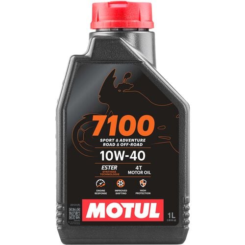 Motorcycle Engine Oil Motul Fully synthetic motor oil 7100 4T 10W-40 1 liter Neutral