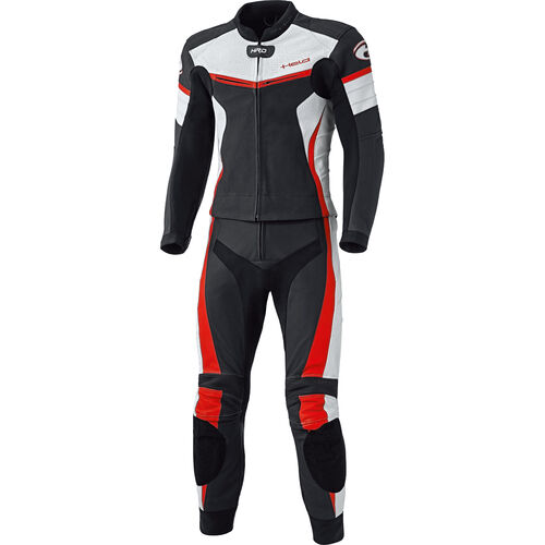 Combinaisons de moto deux pièces Held Spire Combinaison sport en cuir 2 pièces Rouge