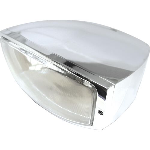 Motorcycle Headlights & Lamp Holders Highsider H4 headlight Oregon below chrome White