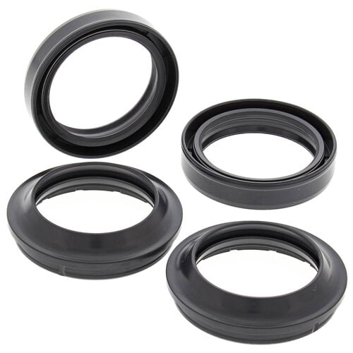 All-Balls Racing Fork oil seals with dust caps 56-156 41x53x10.5 mm   Noir