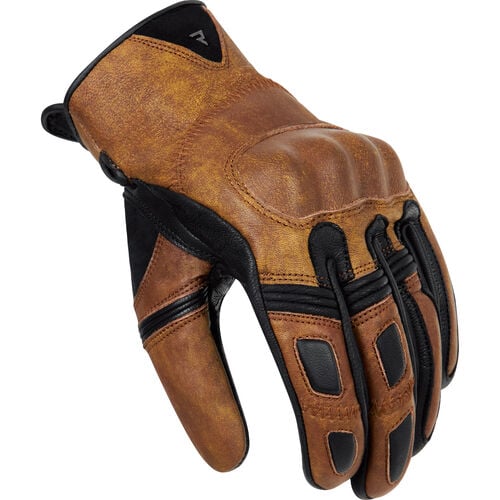Motorcycle Gloves Scooter Rebelhorn Thug II Ladies leather glove Multicolor
