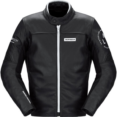Motorcycle Leather Jackets SPIDI Genesis Leather Jacket White