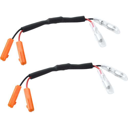 Electrics Others Rizoma adapter cable for indicator to OEM plug EE162H for Honda Red