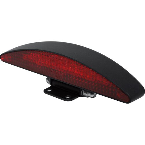 Feux arrière & réflecteurs de moto Highsider LED métal feu arrière Interstate avec support noir