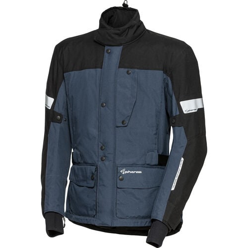 Motorrad Textiljacken Pharao Snopa WP Thermojacke Blau