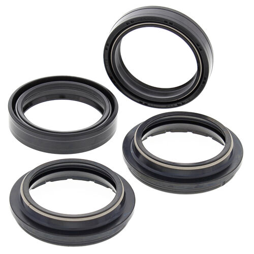 Suspension Elements Others All-Balls Racing Fork oil seals with dust caps 56-161 41x52x11 mm   Black