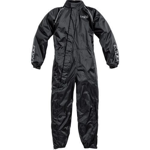 Motorrad Regenbekleidung FLM Sports Regenkombi 2.0 Schwarz