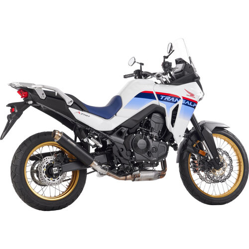 Motorcycle Exhausts & Rear Silencer Shark exhaust SRC4 exhaust black for Honda XL 750 Transalp Neutral