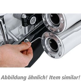 Auspuffschelle Motorrad Auspuff Schalldämpfer Rohr-Halterung Clip 44-47 mm