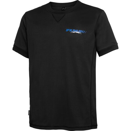 Motorcycle Thermo-Clothes FLM Functional shirt with short sleeves with Coolmax 1.0 Black
