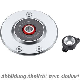 Motorrad Abdeckungen & Deckel Rizoma Tankdeckel abschließbar TF142B für Ducati schwarz Neutral