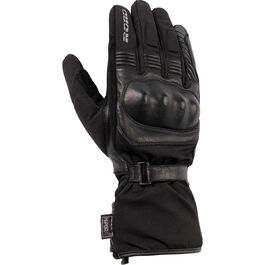 Motorradhandschuhe Tourer Road Tour Leder-/Textilhandschuh 3.0 Schwarz