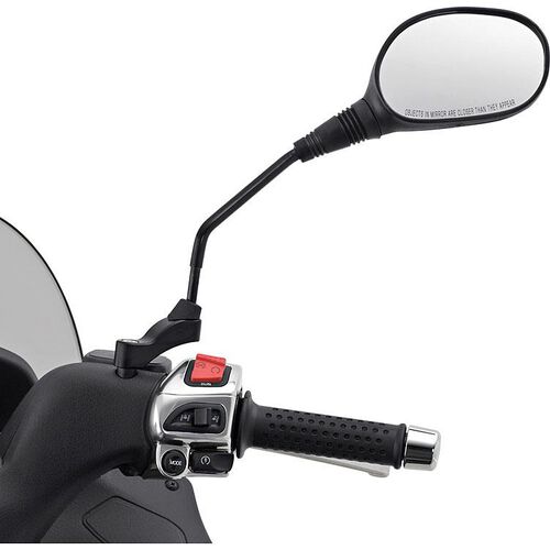 Extensions de rétroviseur de moto Berni`s extensions mirror BK12 M8x1,25 MP3 noir
