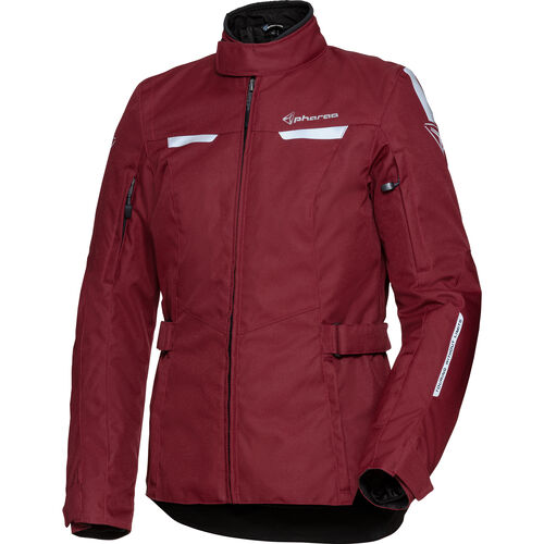 Women Motorcycle Textile Jackets Pharao Sitka WP Ladies textile jacket Red