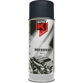 Motorrad Lackpflege AutoK Motorlack Spray bis 300 °C schwarz 400 ml Neutral