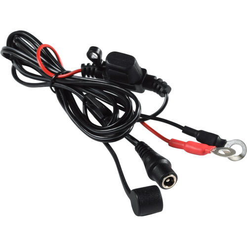 Motorradbatterie Zubehör Macna Universal Ladekabel für Batterie, 140cm Neutral