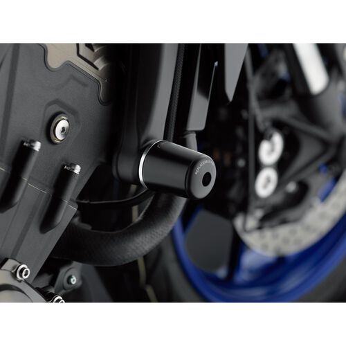 Crash-pads & pare-carters pour moto Rizoma crash-pads B-Pro PM212A pour Yamaha MT-09/XSR/Tracer Bleu