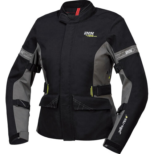 Motorrad Textiljacken IXS Laminat-ST-Plus Damen Textiljacke Grau