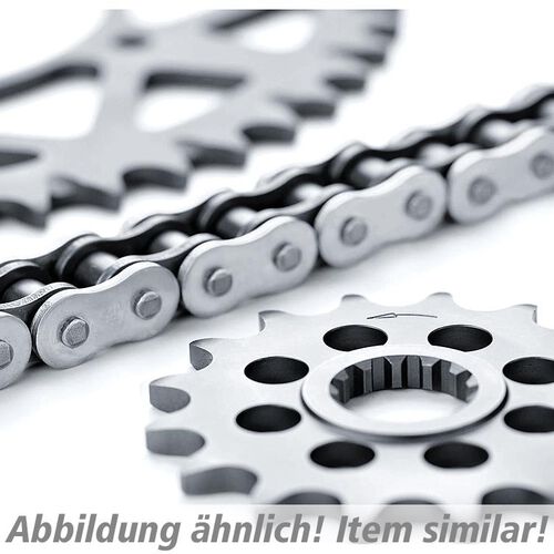 Motorcycle Chain Kits AFAM chainkit 428 alu for Suzuki RM 85 Big Wheel  124/13/47 Grey