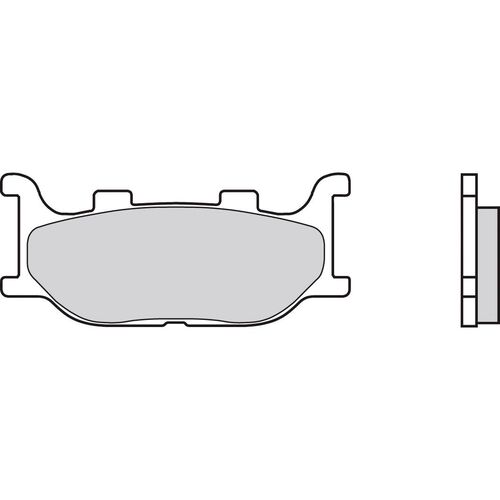 Plaquettes de frein de moto Brembo plaquettes de freins 07YA34.08  94x40,7x10mm Neutre